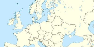 Mapa de Albania localización no mundo