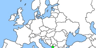 Mapa de Albania mapa de localización