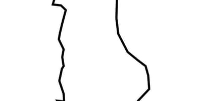Mapa de Albania mapa vectorial